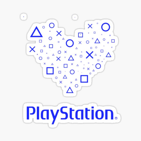 PlayStation 5 - Coeur PS5 Sticker