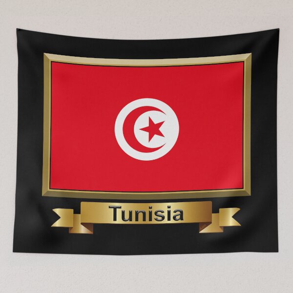 Item preview, Tunisian Flag Gifts, Masks, Stickers & Products (N) designed and sold by mpodger.