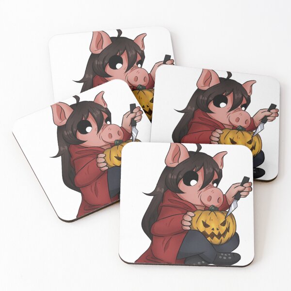 Item preview, Halloween Piggy!  designed and sold by scribblejibz.