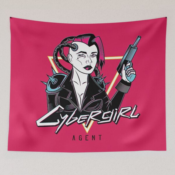 Item preview, Cybergirl Agent |cyberpunk| designed and sold by walidsam07.