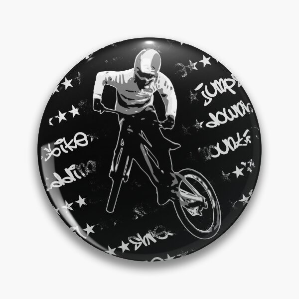 Item preview, Mountain bike cool cyclist jumps with bike designed and sold by Denis Rösler.