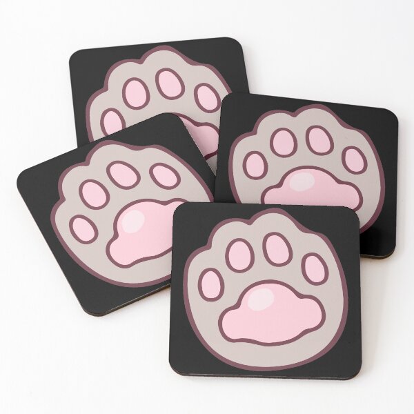 Item preview, Kitty Paw (Light Grey) designed and sold by Clarissa-Castle.