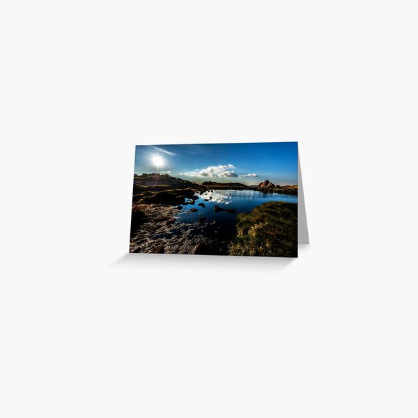 Doxey Pool, The Roaches Greeting Card