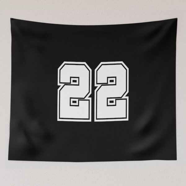 Item preview, 22 shirt number college style football soccer designed and sold by GeogDesigns.