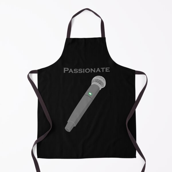 Item preview, Microphone / musician with passion designed and sold by CreaVisArt.