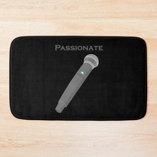 Item preview, Microphone / musician with passion designed and sold by CreaVisArt.