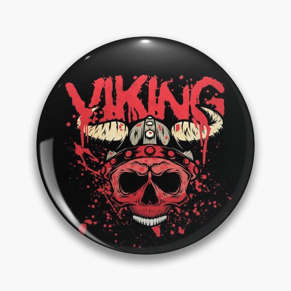 Item preview, Evil Viking skull Norse mythology designed and sold by RAWWR.