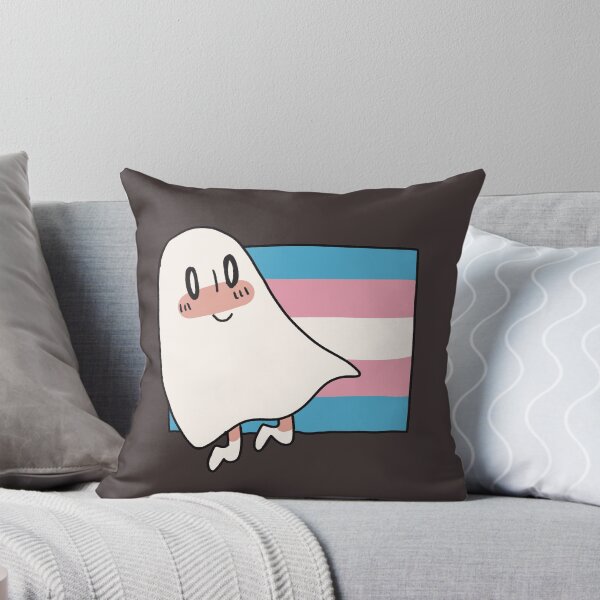 Item preview, bandera del orgullo transgénero fantasma designed and sold by creaturesditch.