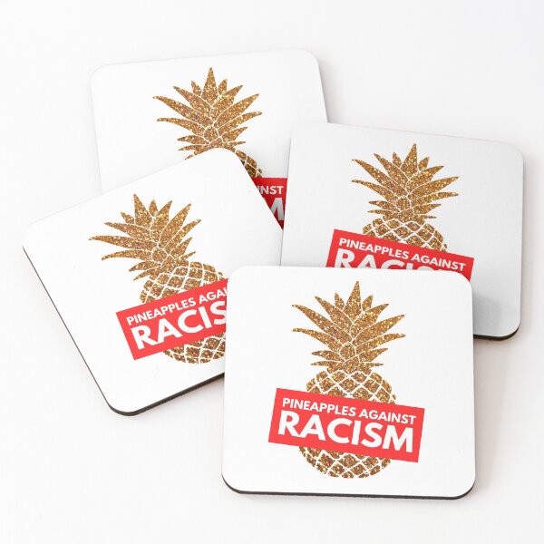 Item preview, Pineapple Against Racism designed and sold by mydoodlesateme.