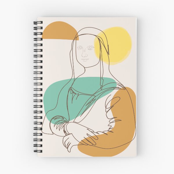 Item preview, minimalist monalisa one art line designed and sold by Agha-Arts.