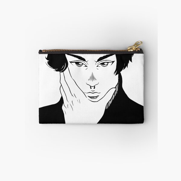 Item preview, Illustration portrait manga style anime man in high contrast designed and sold by inker20.