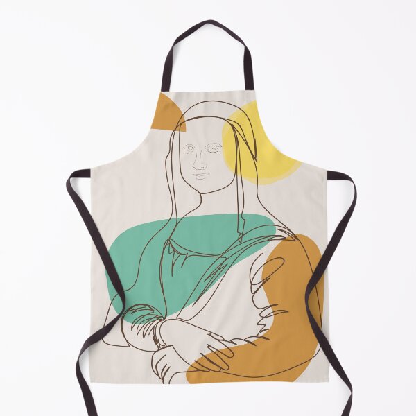 Item preview, minimalist monalisa one art line designed and sold by Agha-Arts.