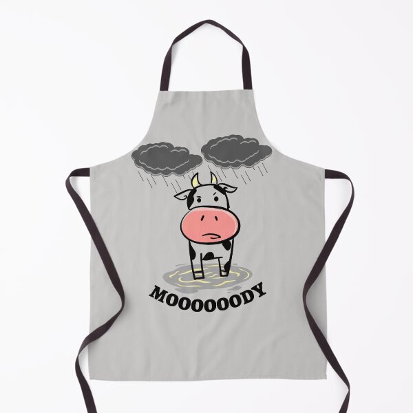 Aperçu de l'œuvre Moody Cow créée et vendue par VBeesTees.