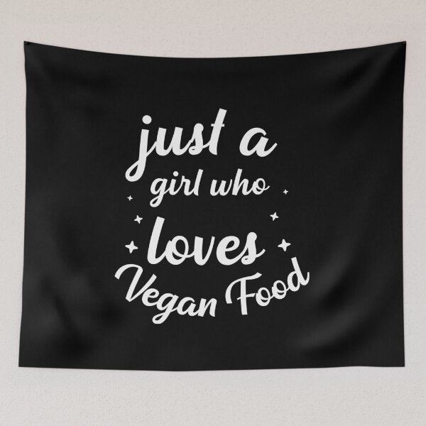 Item preview, SOLO UNA CHICA QUE AMA LA COMIDA VEGANA designed and sold by noahs-shop.