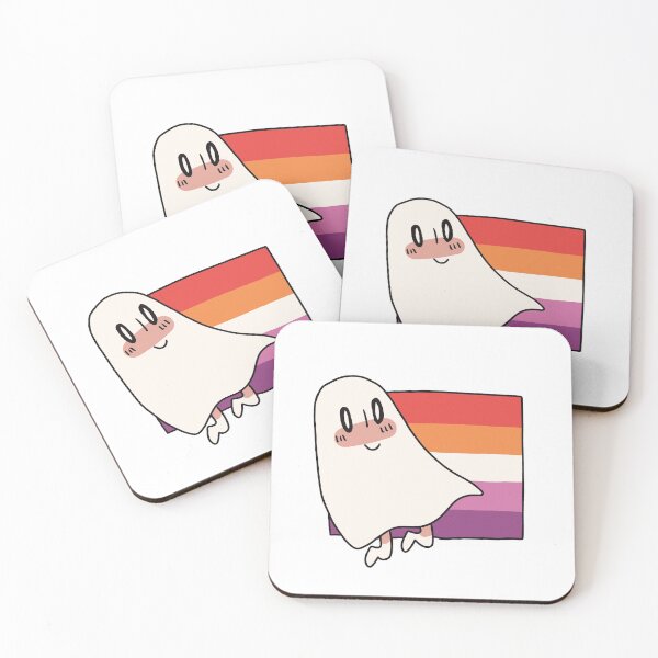 Item preview, ghost lesbian pride flag designed and sold by creaturesditch.