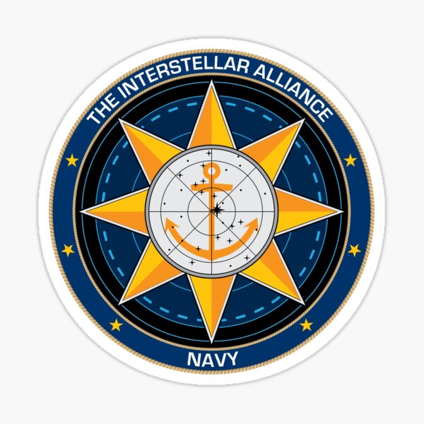 Interstellar Alliance Navy logo Sticker