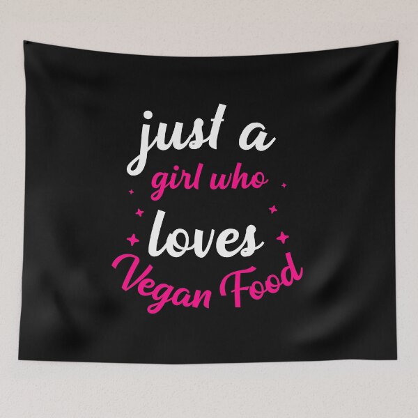 Item preview, SOLO UNA CHICA QUE AMA LA COMIDA VEGANA designed and sold by noahs-shop.