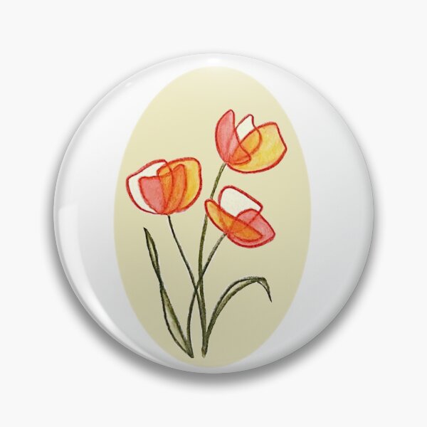 Item preview, Stylized California Poppies designed and sold by naptimepress.