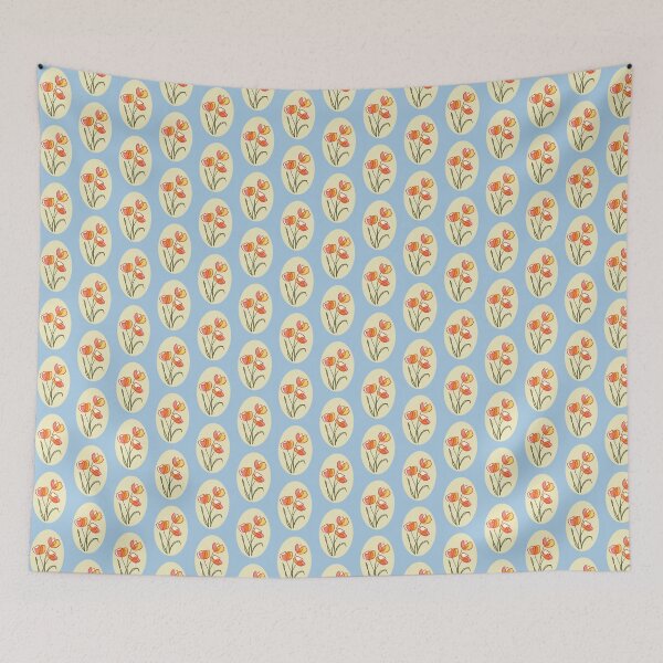 Item preview, Stylized California Poppies designed and sold by naptimepress.