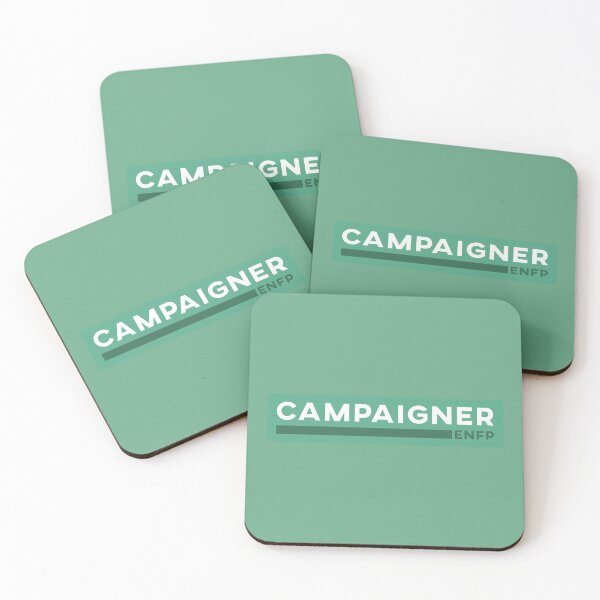 Item preview, CAMPAIGNER- ENFP - 16 Personalities designed and sold by TheHogoCo.