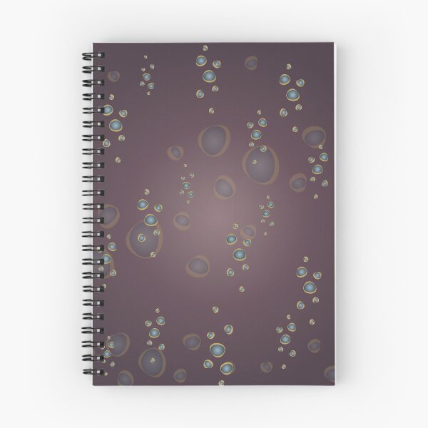 Item preview, brown palette dark background colored bubbles designed and sold by Liza-RKS.