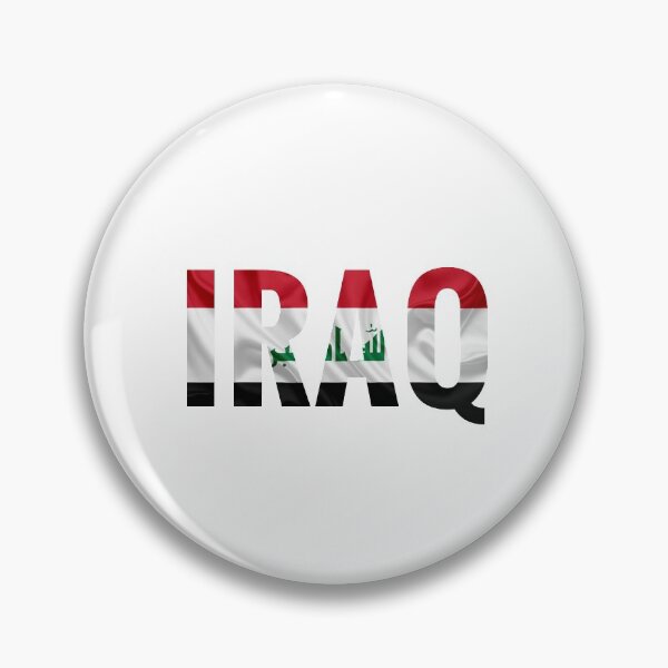 Item preview, IRAQ Flag Name Stylish Design designed and sold by ArabCorner.