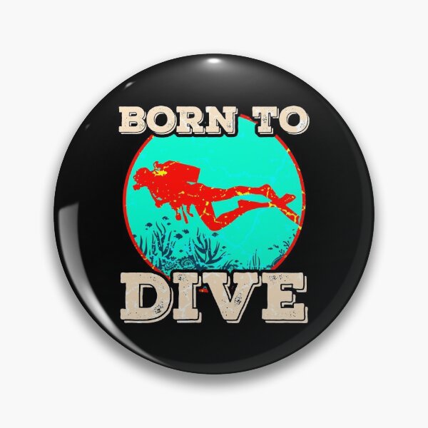 Item preview, Born to dive designed and sold by Mila1946.