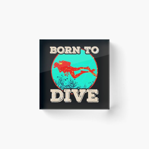 Item preview, Born to dive designed and sold by Mila1946.