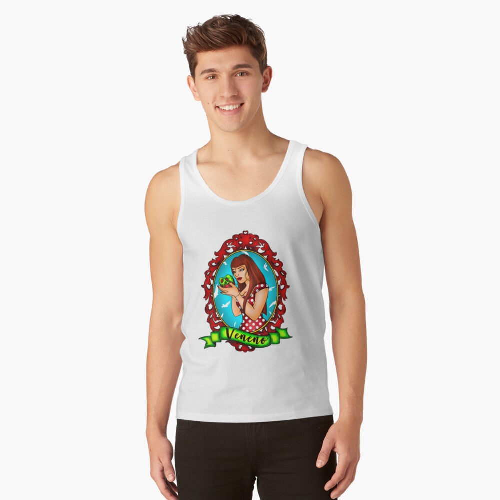 Vista previa del artículo con la obra «Camiseta de tirantes», diseñado y vendido por lagunasdeiris.