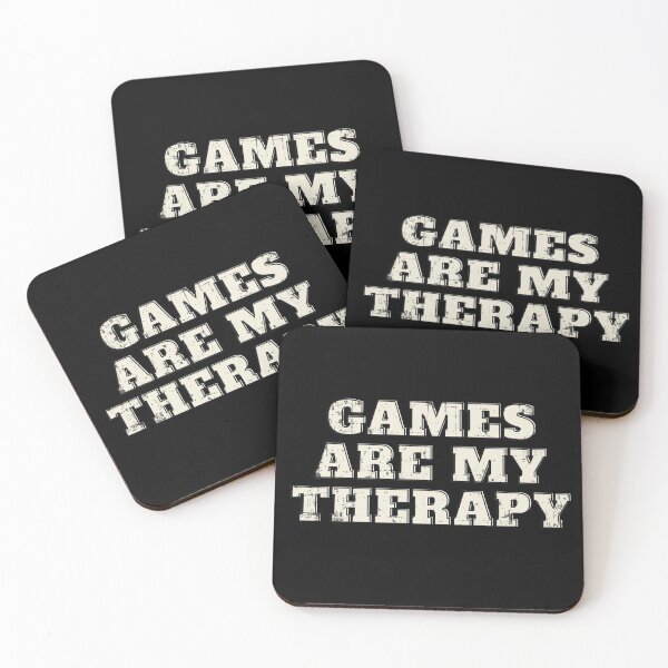 Item preview, Games are my Therapy designed and sold by palaco210.