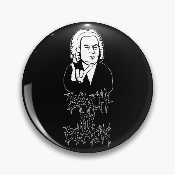 Item preview, Bach in Black designed and sold by LordNeckbeard.
