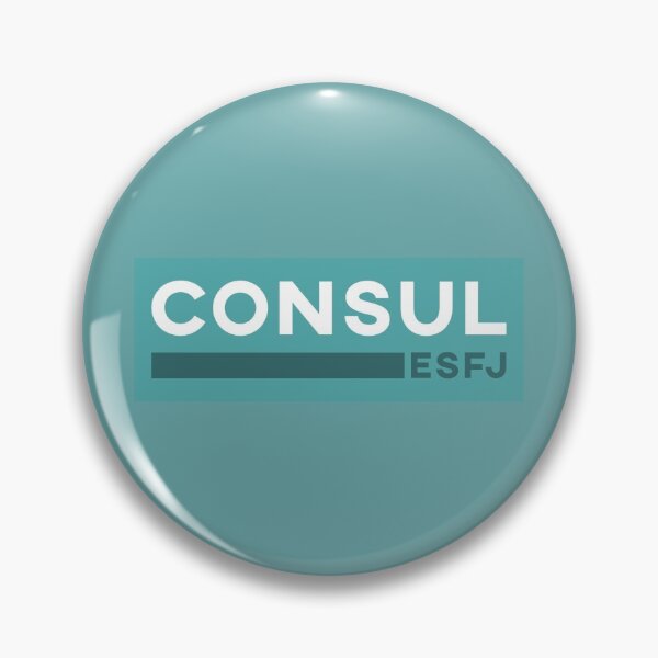 Item preview, CONSUL- ESFJ - 16 Personalities designed and sold by TheHogoCo.