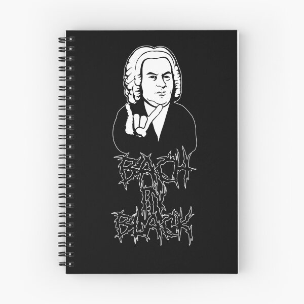 Item preview, Bach in Black designed and sold by LordNeckbeard.