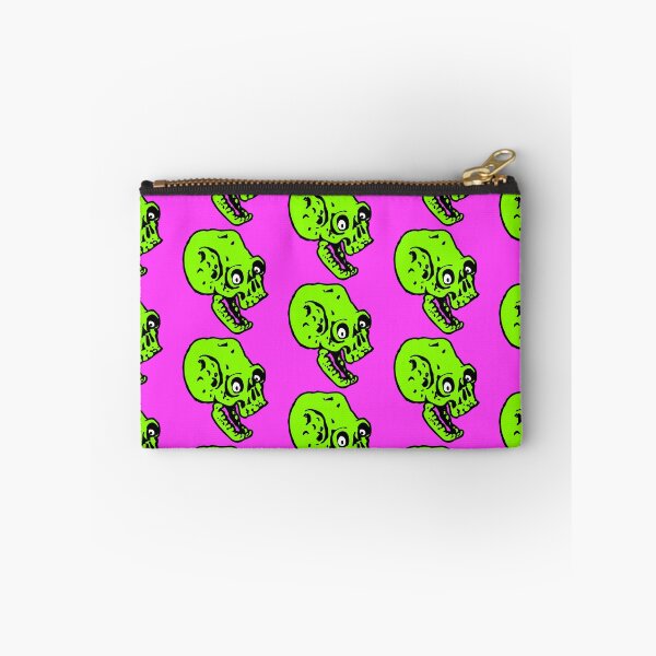 Item preview, Neon zombie skull designed and sold by emotionpotion.