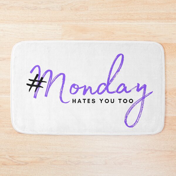 Item preview, #Monday designed and sold by Sassple.