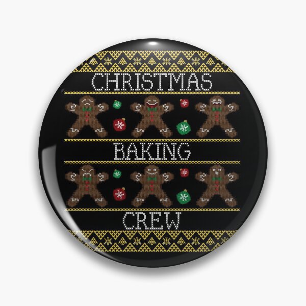 Artikelvorschau, Weihnachtsbacken Crew Lebkuchenmann Hässliche Weihnachtsstrick entworfen und verkauft von MAS-S.