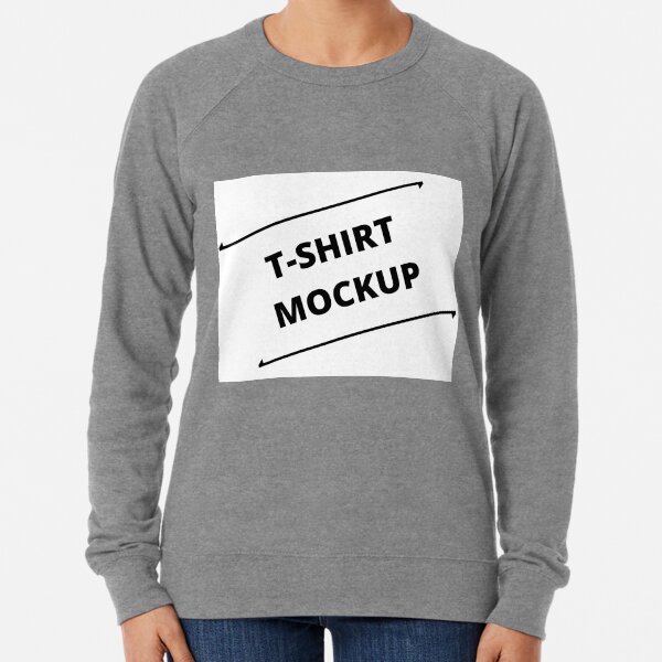 CAMISETA MOCKUP Sudadera ligera