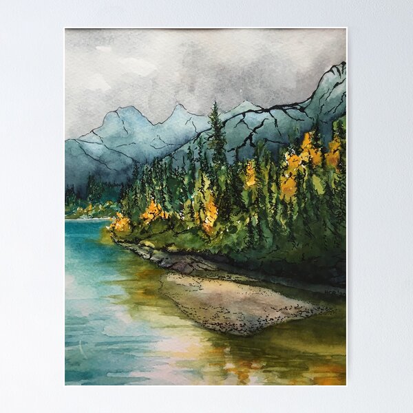 Mountain Storm Poster