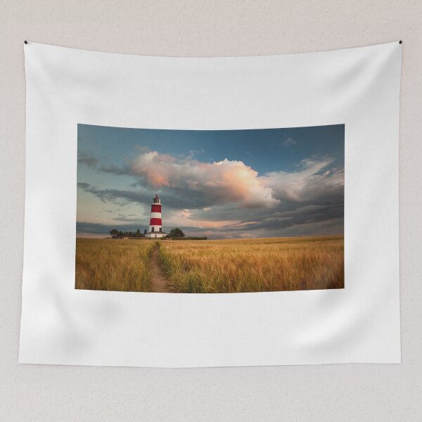 Item preview, Evening Colour over Happisburgh Lighthouse designed and sold by dp-images.