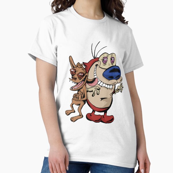 Vista previa del artículo con la obra «Ren y Stimpy», diseñado y vendido por blacksnowcomics.