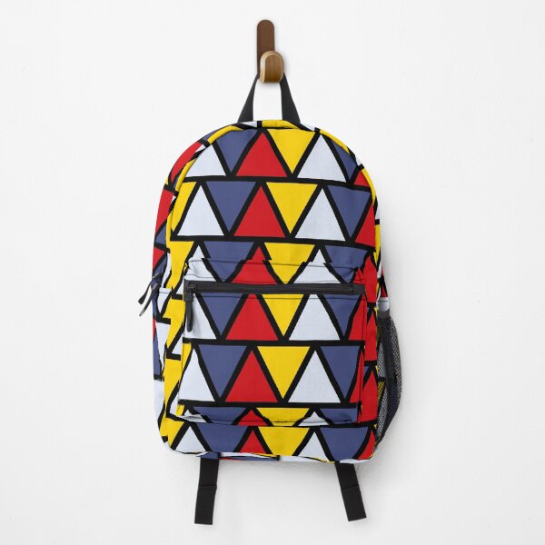 Artikelvorschau, Geometric pattern with multicolor triangles in rows entworfen und verkauft von acidmit.