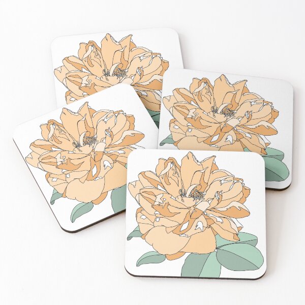 Item preview, Stylized rose drawing designed and sold by naptimepress.