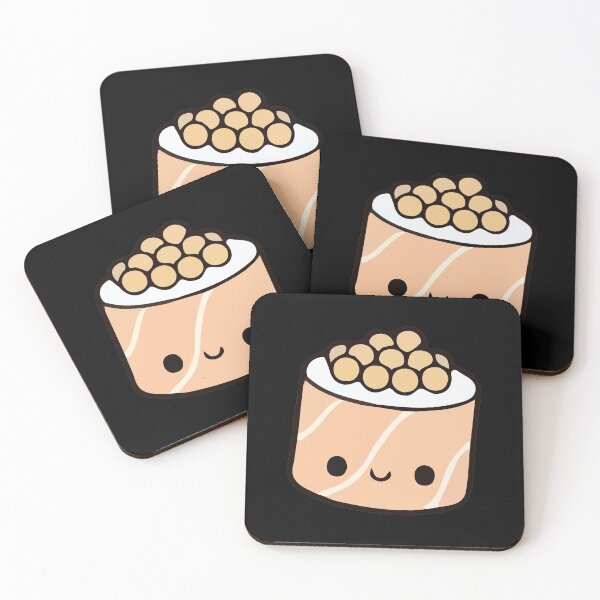 Aperçu de l'œuvre Sushi kawaii au caviar créée et vendue par Clarissa-Castle.