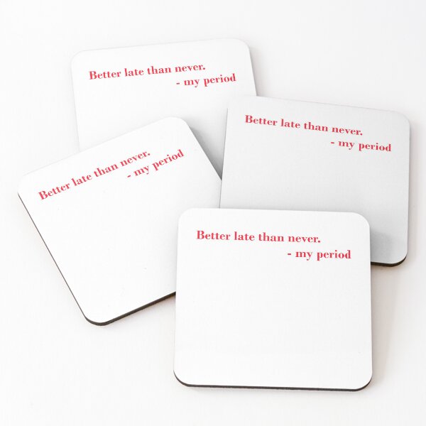 Item preview, Funny  period quote designed and sold by Monstera Design Shop.