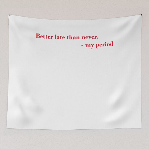 Item preview, Funny  period quote designed and sold by Monstera Design Shop.