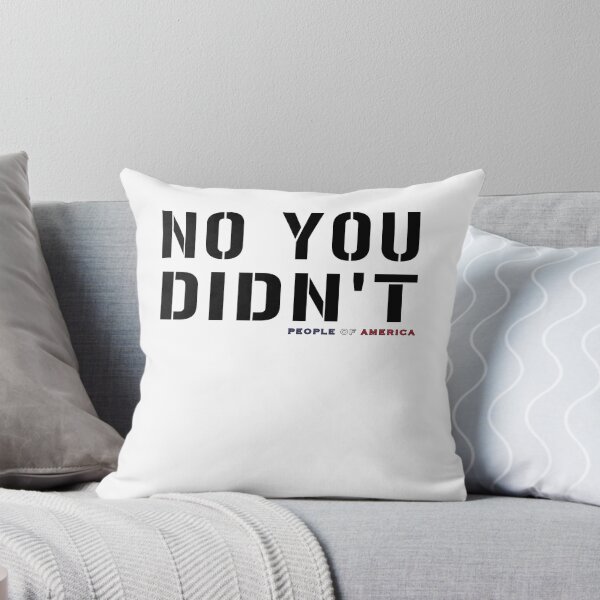 Item preview, No you didn't black - Ex President Trump - Joe Biden - US election 2020 designed and sold by dJ-Design.