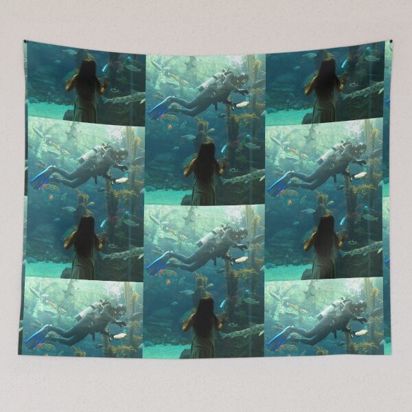 Item preview, Frogman Aquarium  designed and sold by hurart.