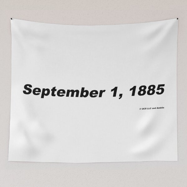 Item preview, September 1, 1885 - Back to the Future designed and sold by greg5000.