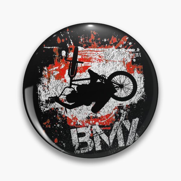 Item preview, BMX cyclist sprints in red distressed designed and sold by Denis Rösler.