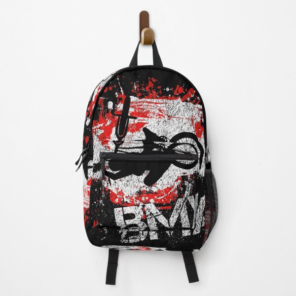 Item preview, BMX cyclist sprints in red distressed designed and sold by Denis Rösler.